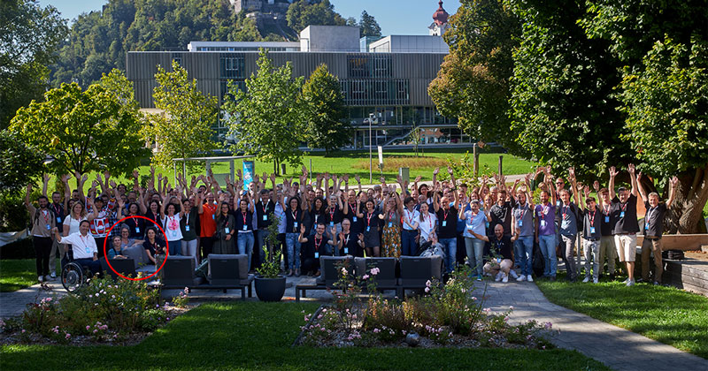 Gruppenbild vom JoomlaDay 2023