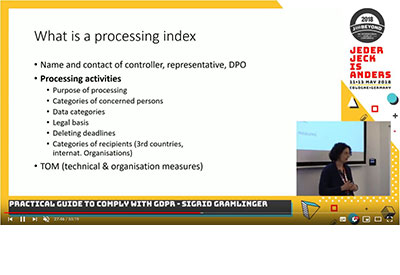 Joomla GDPR Presention