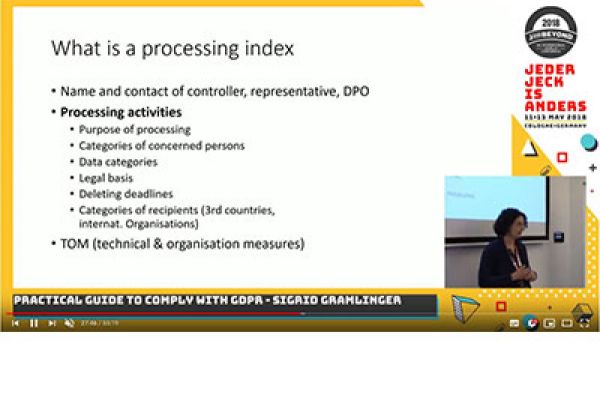 Joomla GDPR Presention